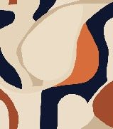 Carta da parati armonia contemporanea