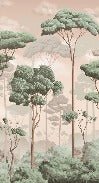 Voluttuoso gelsomino foresta di pini carta da parati panoramica