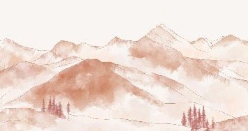 Carta da parati dei monti Aravis