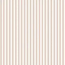 Carta da parati per toilette a righe retrò beige