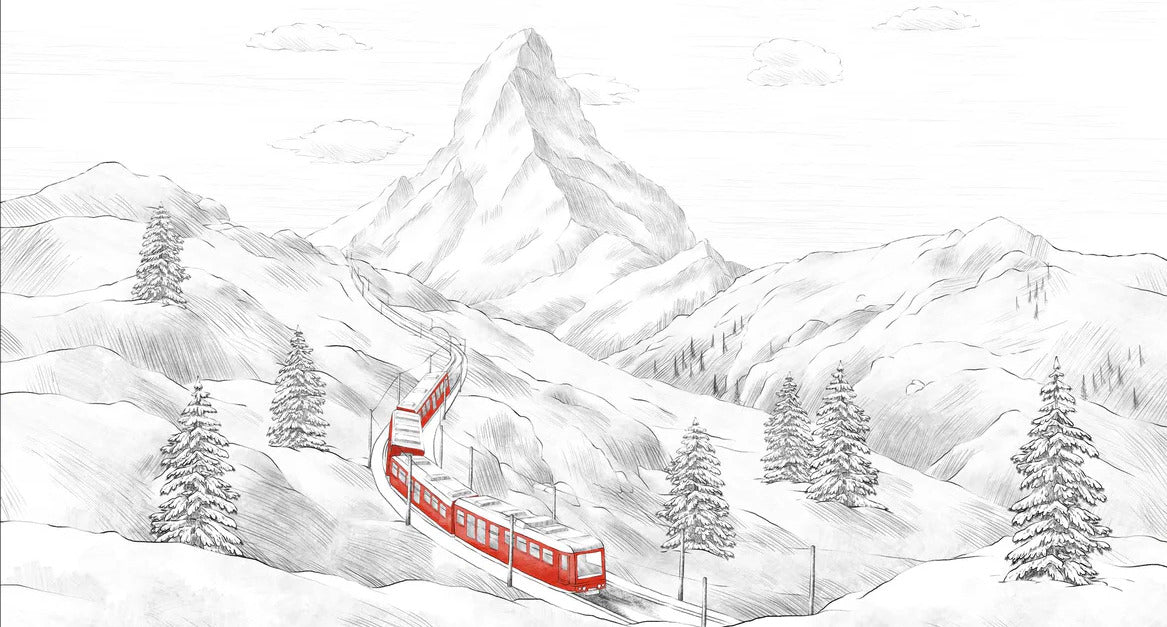 Carta da parati panoramica Matterhorn