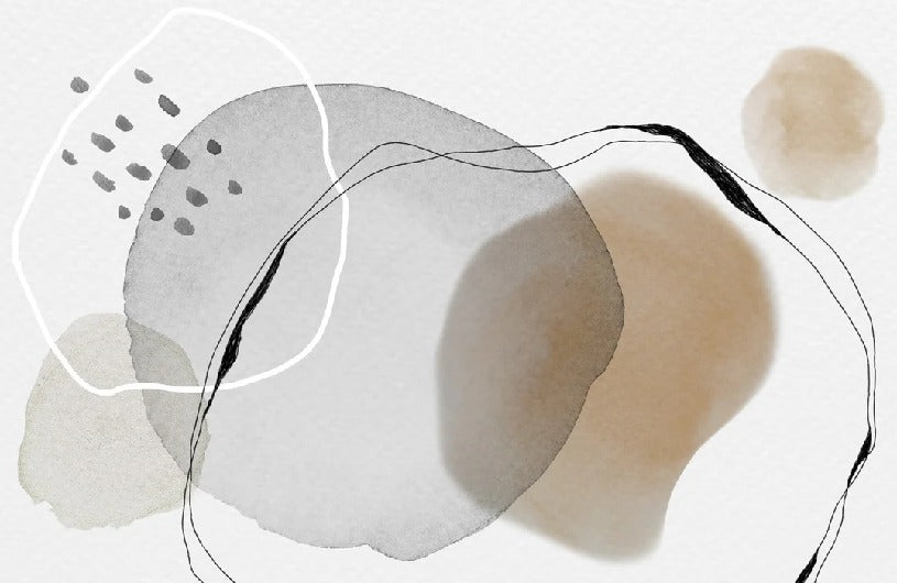 Papier peint panoramique cercle, XXL, tendance