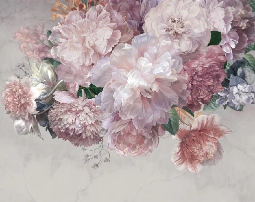 Carta da parati panoramica Peonie