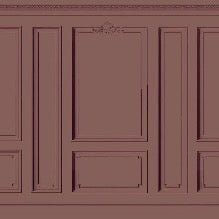 Papier peint trompe l'œil Haussmannien Hacienda, XXL, tendance