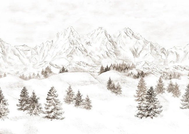 Alpi montagna carta da parati