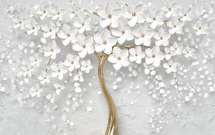 Papier peint panoramique Tree 3D, XXL, tendance