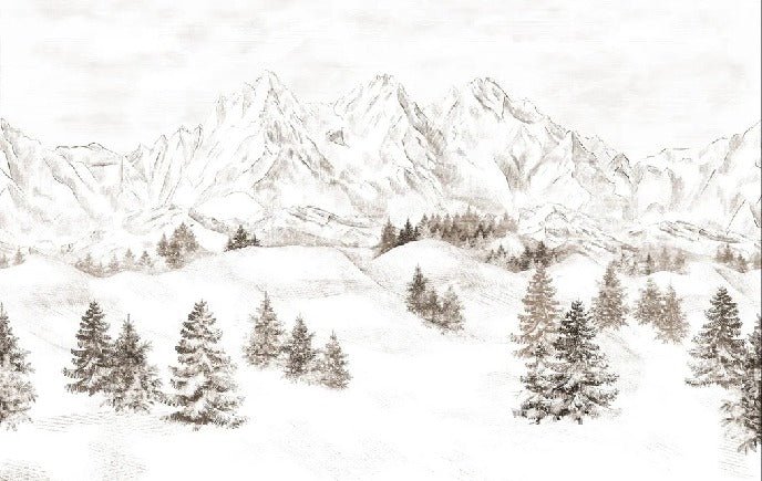 Alpi montagna carta da parati