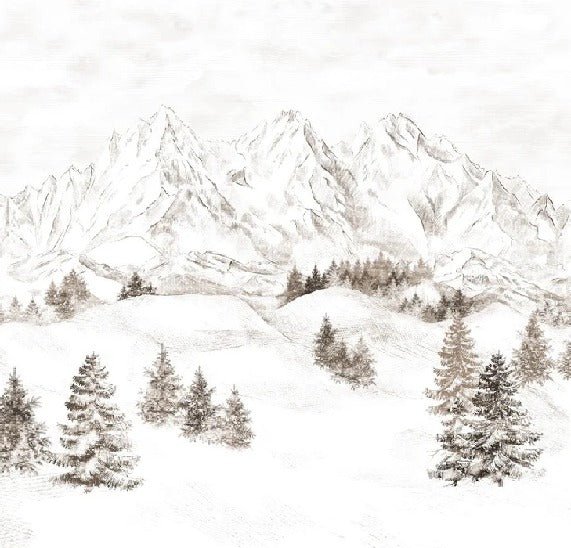 Alpi montagna carta da parati