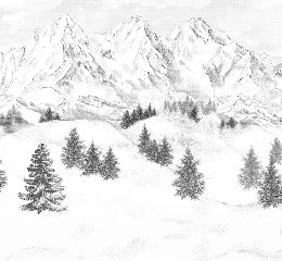 Sfondo della montagna di Chamonix