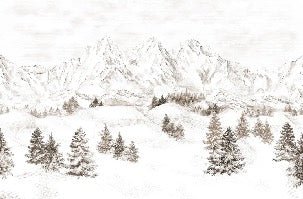 Alpi montagna carta da parati