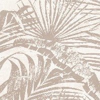 Carta da parati monocromatica con foglie di giungla