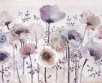 Carta da parati Fleur Parme