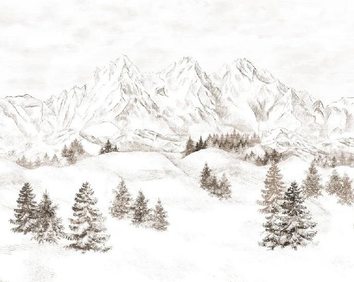 Alpi montagna carta da parati