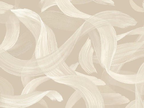 Papier peint contemporain – Beige vibration