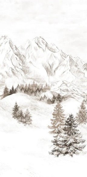 Alpi montagna carta da parati