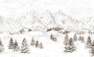 Alpi montagna carta da parati