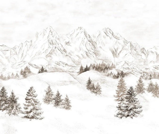 Alpi montagna carta da parati