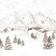 Alpi montagna carta da parati