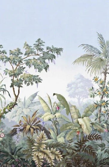 Carta da parati Nostalgic Jungle