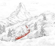 Carta da parati panoramica Matterhorn