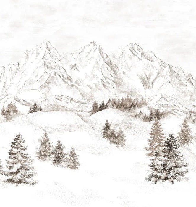 Alpi montagna carta da parati
