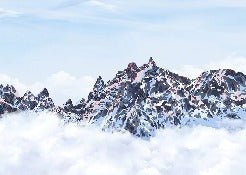 Carta da parati Mont Blanc toile des Cimes