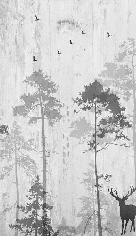Carta da parati Nostalgic Forest