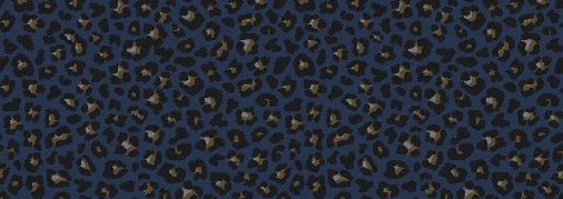Carta da parati con design leopardato