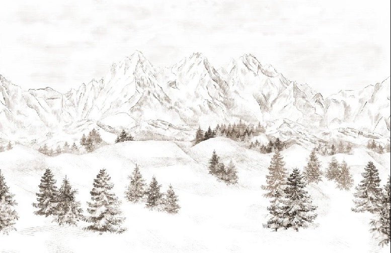 Alpi montagna carta da parati