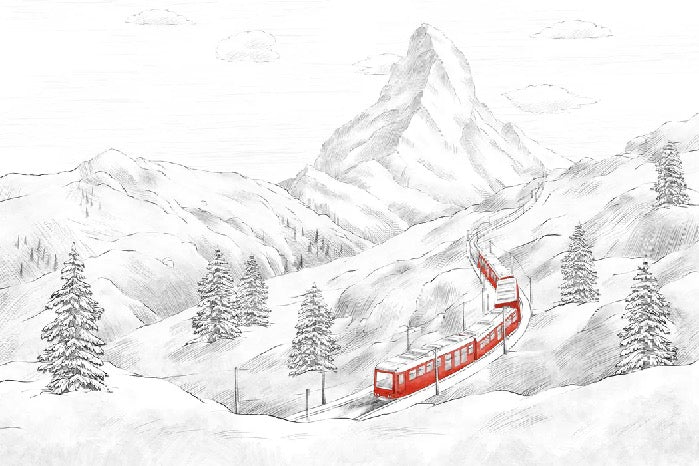 Carta da parati panoramica Matterhorn