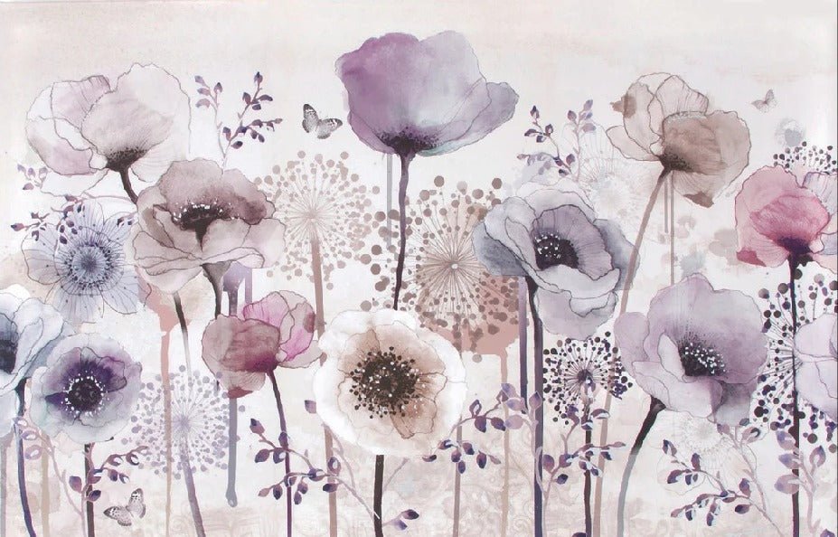 Carta da parati Fleur Parme