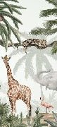 Carta da parati per bambini Giungla pacifica