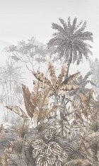 Papier peint tendance tropical sepia, XXL, tendance