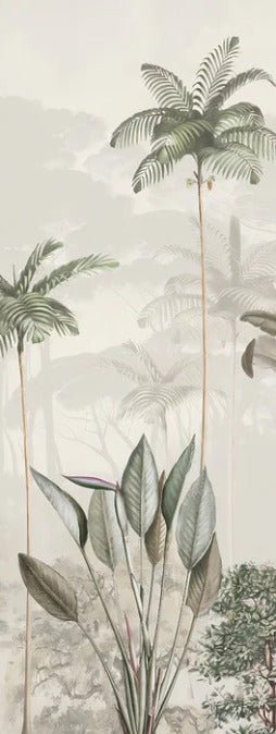Papier peint panoramique jungle eden vert, XXL, tendance
