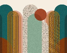 Papier peint Art pop déco graphique tendance