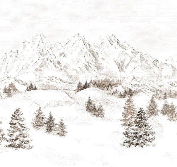 Alpi montagna carta da parati