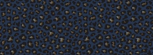Carta da parati con design leopardato
