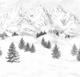 Sfondo della montagna di Chamonix