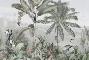 Carta da parati Tropical Mirage