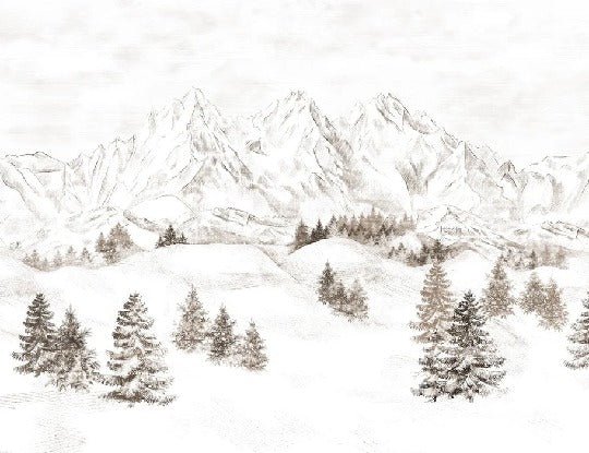 Alpi montagna carta da parati