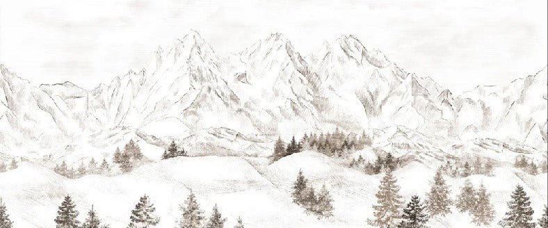 Alpi montagna carta da parati