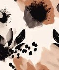 Carta da parati con fiori ipnotici