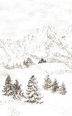 Alpi montagna carta da parati