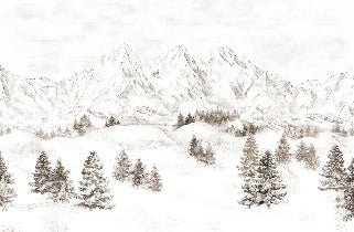 Alpi montagna carta da parati