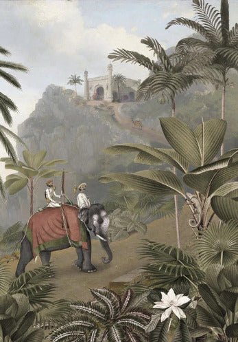 Papier peint à l'aube du Bengale, XXL, tendance