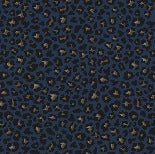 Carta da parati con design leopardato