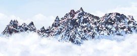 Carta da parati Mont Blanc toile des Cimes