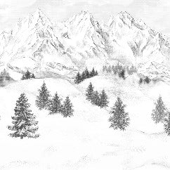 Sfondo della montagna di Chamonix