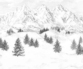 Sfondo della montagna di Chamonix