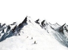 Papier peint ski alpinisme en montagne, XXL, tendance